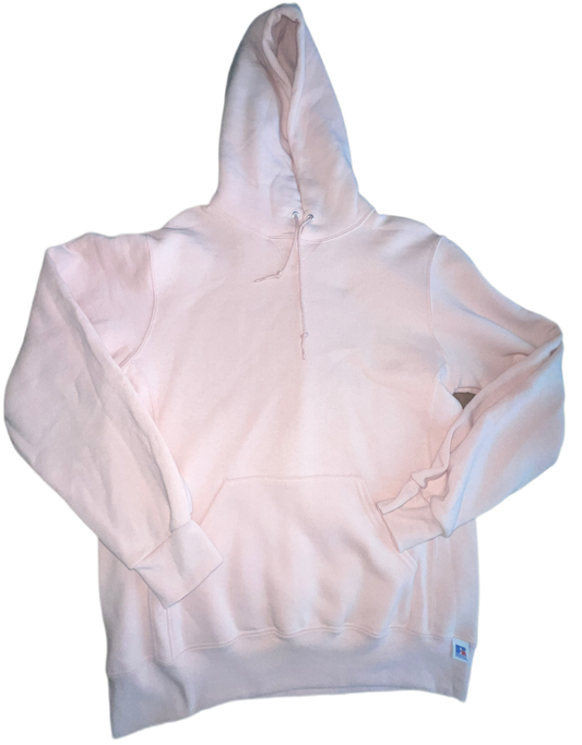 RUSSELL ATHLETICS SOFT PINK HOODIE M UNI