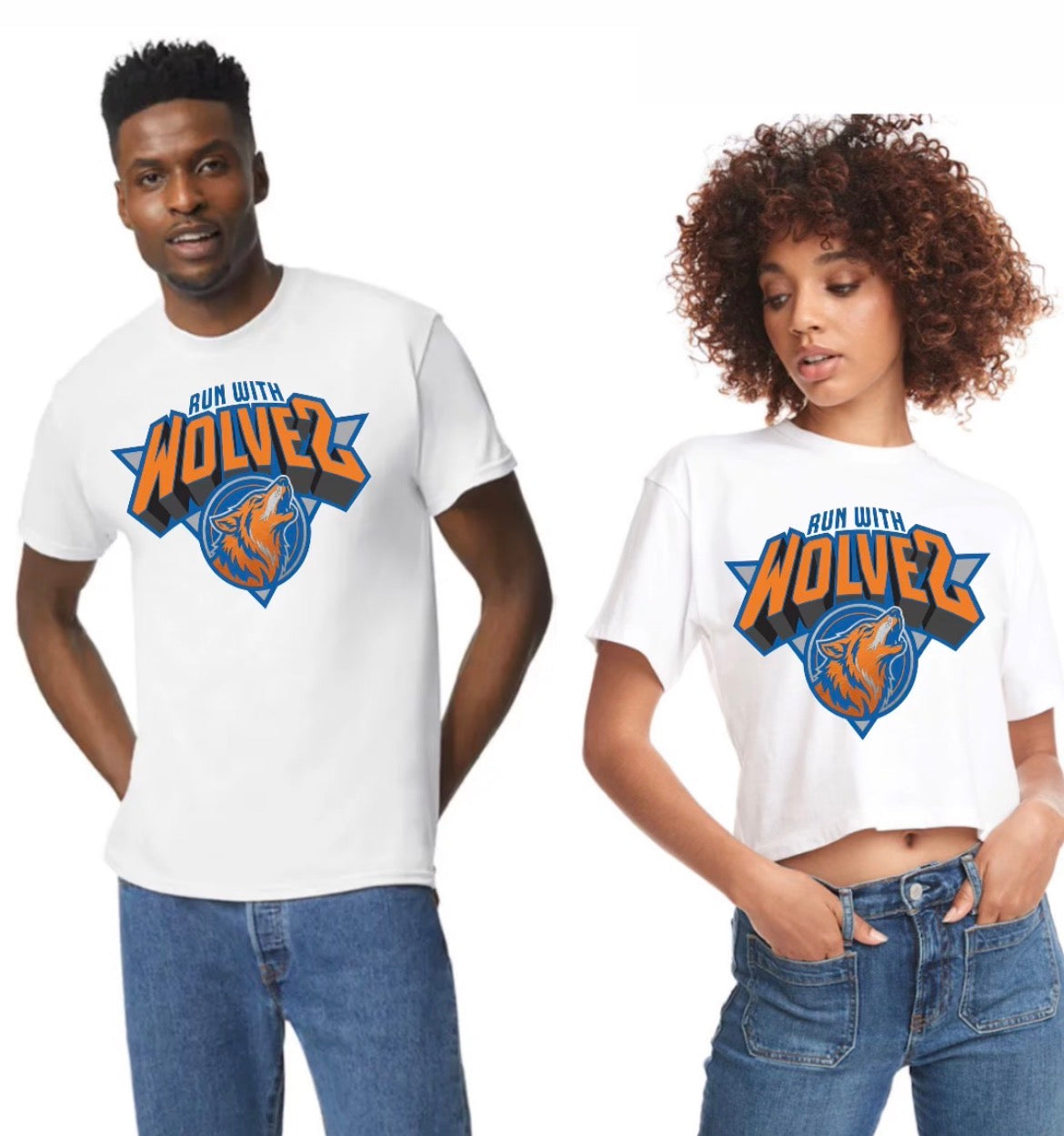 RUN NY WITH WOLVES TSHIRT