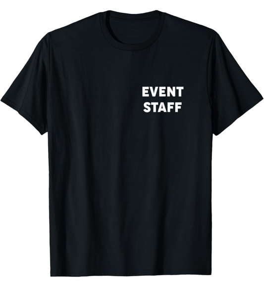 EVENT STAFF TSHIRT