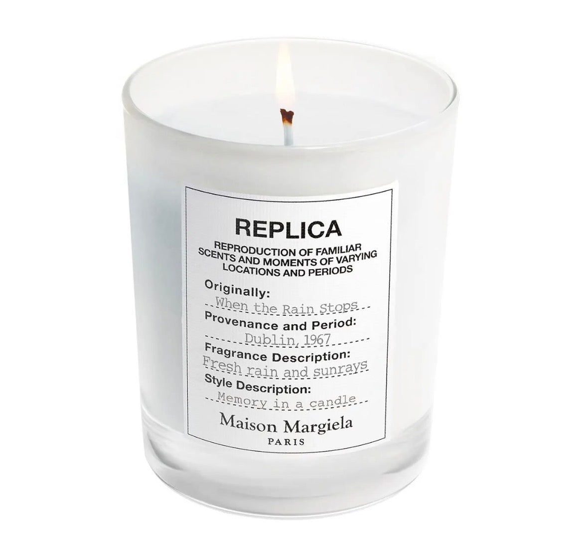 Maison Margiela When the Rain Stops Scented Candle 165g