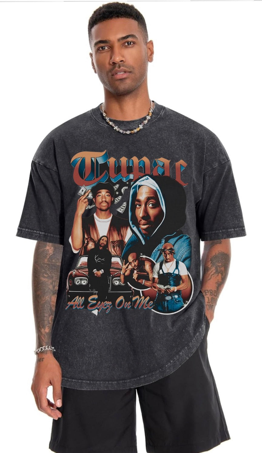 2PAC VINTAGE RAP TEE
