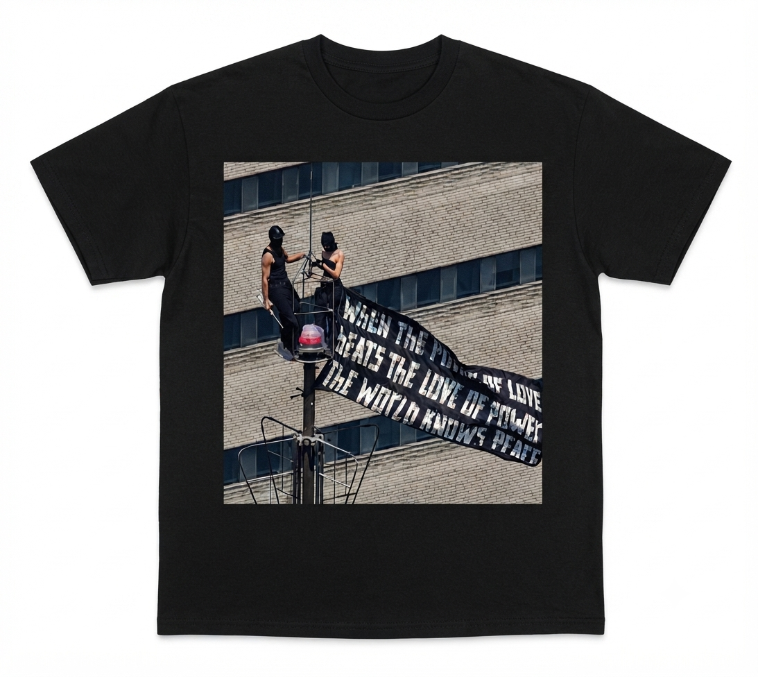 THE WORLD KNOWS PEACE TSHIRT