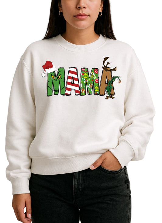 GRINCHY MAMA SWEATSHIRT