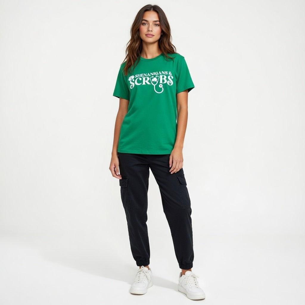 SHENANIGANS AND SCRUBS TSHIRT