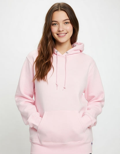 RUSSELL ATHLETICS SOFT PINK HOODIE M UNI