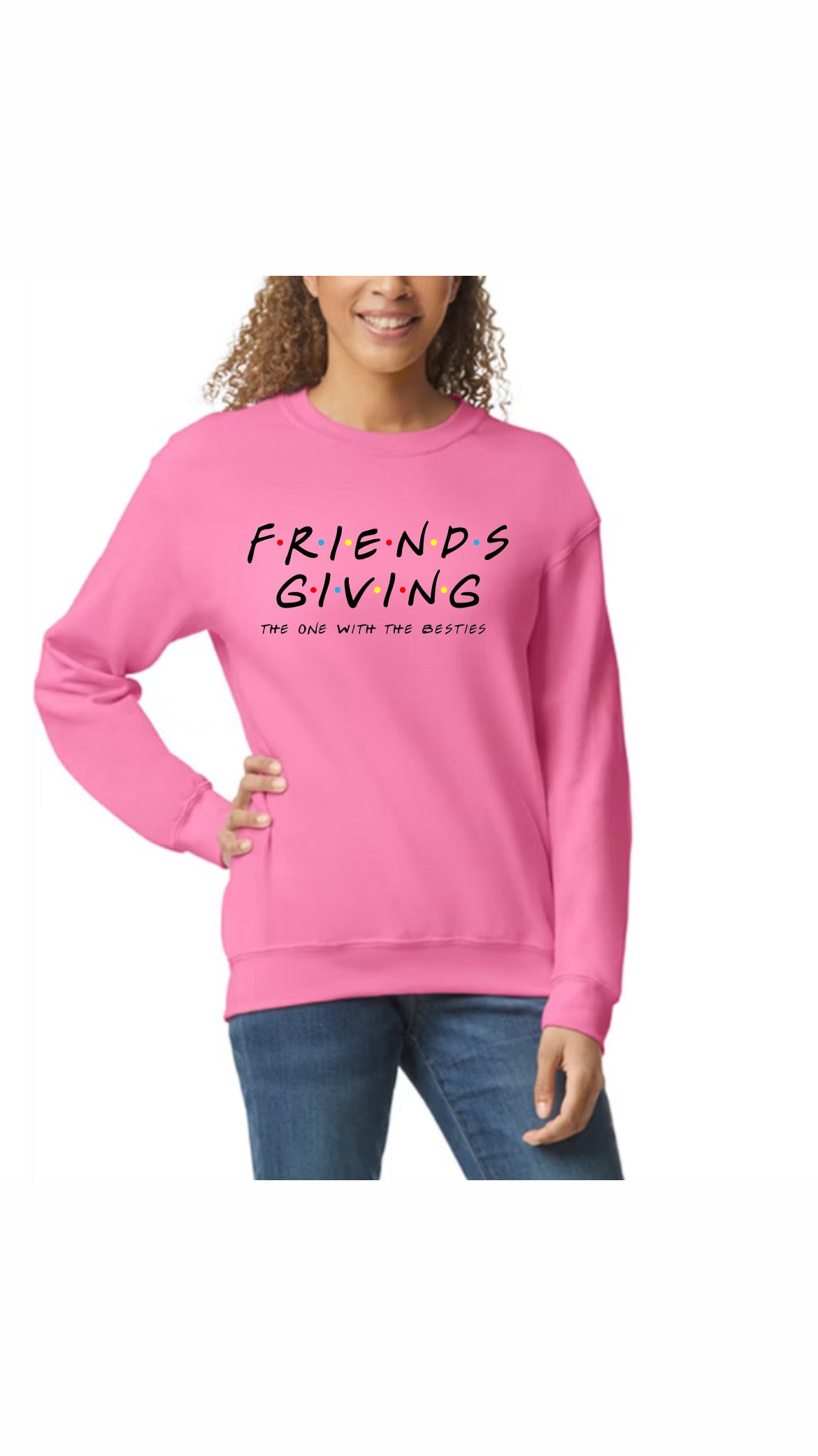 FRIENDSGIVING THE ONE WITH THE BESTIES SHIRT