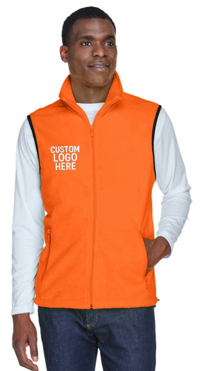 CUSTOM EMBROIDERED FLEECE VEST