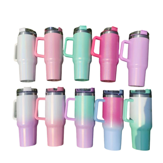 40 OZ Stainless Steel Tumbler Gradient