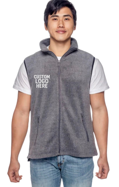 CUSTOM EMBROIDERED FLEECE VEST