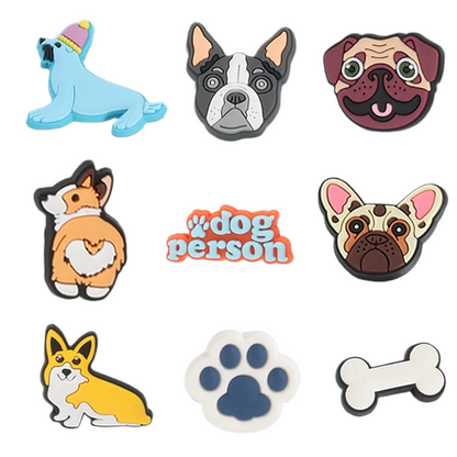 ASSORTED DOG SHOE CHARMS
