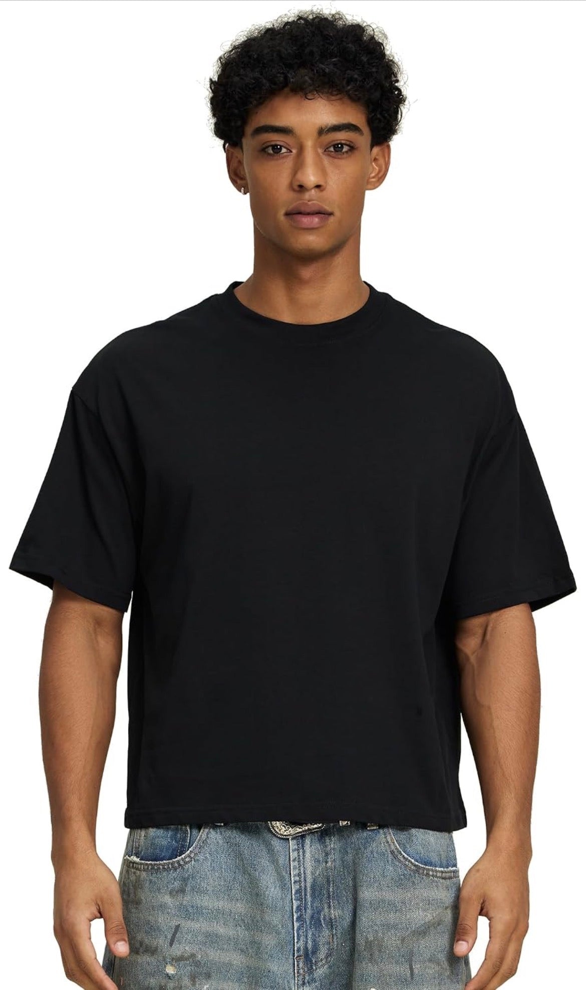 CROPPED OVERSIZED BOXY TSHIRT