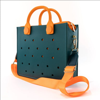 Waterproof Charm Holder Women's Tote Bag With Shoulder Strap