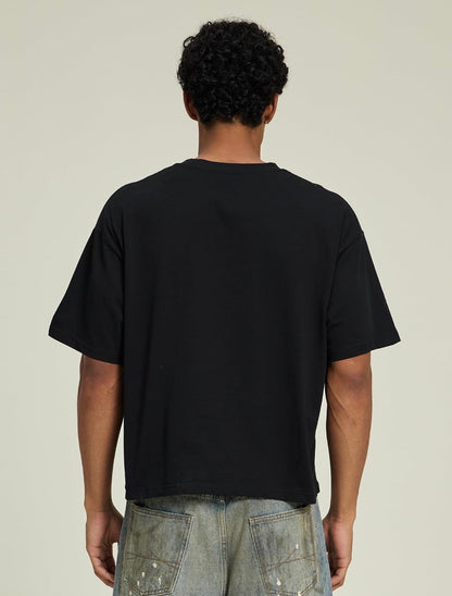 CROPPED OVERSIZED BOXY TSHIRT