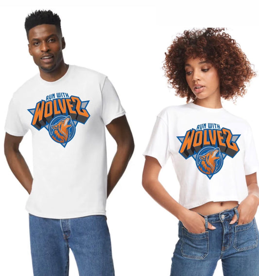 RUN NY WITH WOLVES TSHIRT