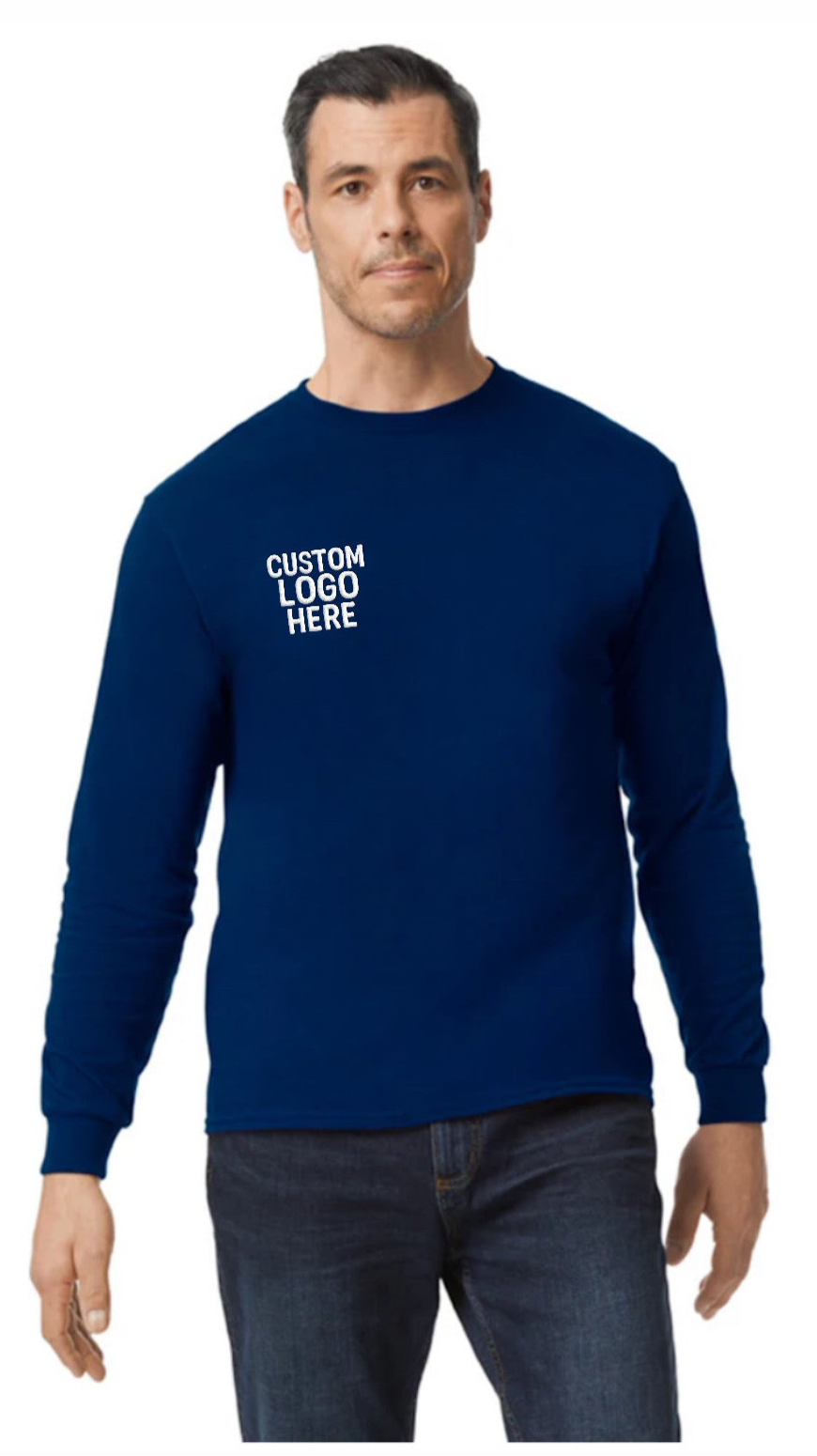 CUSTOM EMBROIDERED LONG SLEEVE TSHIRT