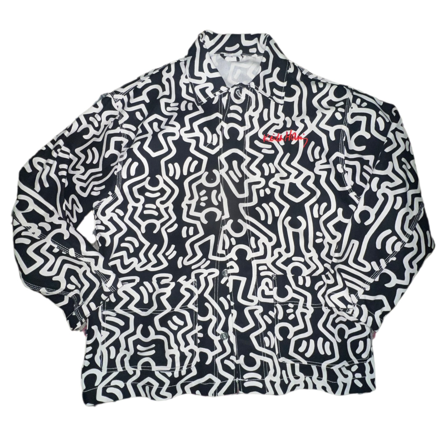 KEITH HARING PAINTERS JACKET M