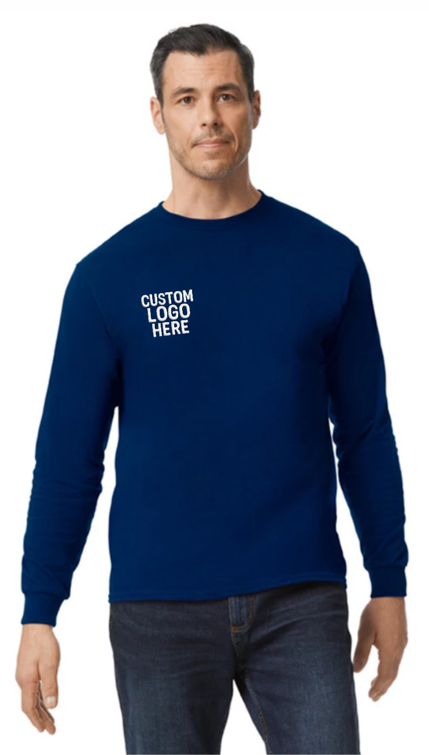 CUSTOM EMBROIDERED LONG SLEEVE TSHIRT