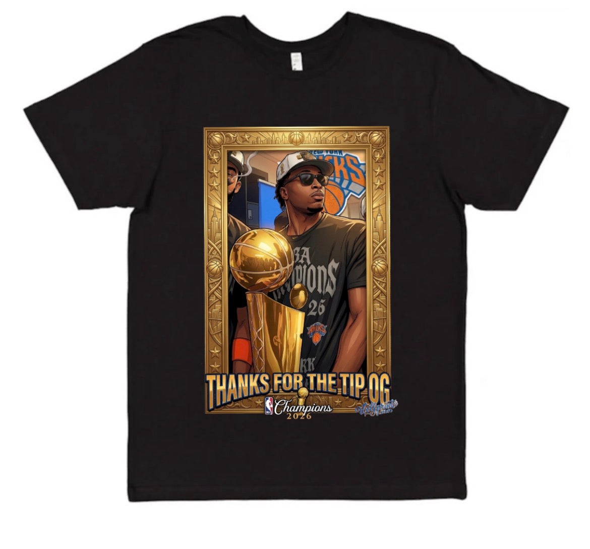 THANKYOU OG KNICKS CHAMPIONSHIP TSHIRT