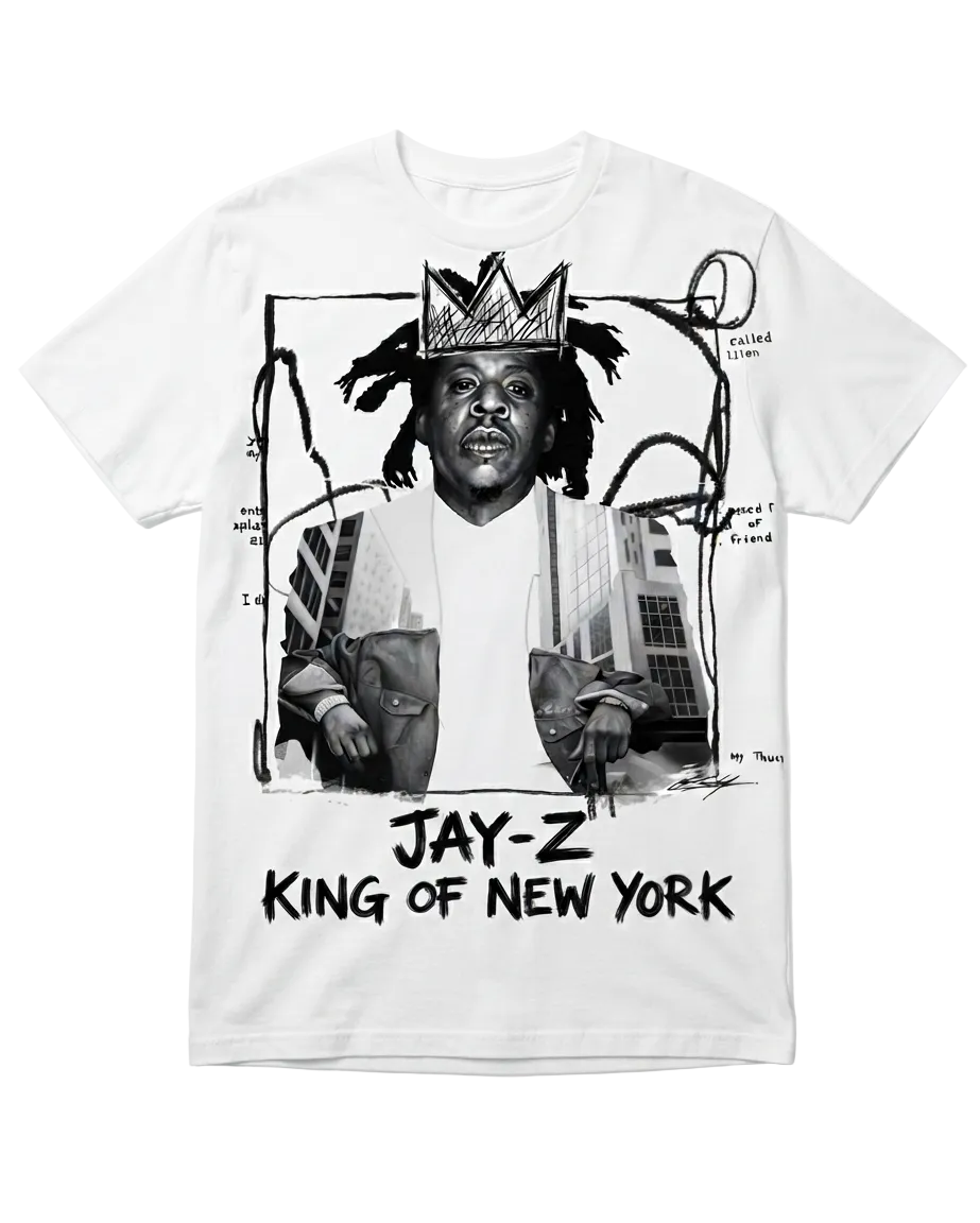 JAYSQUIAT TSHIRT JAY-Z/BASQUIAT