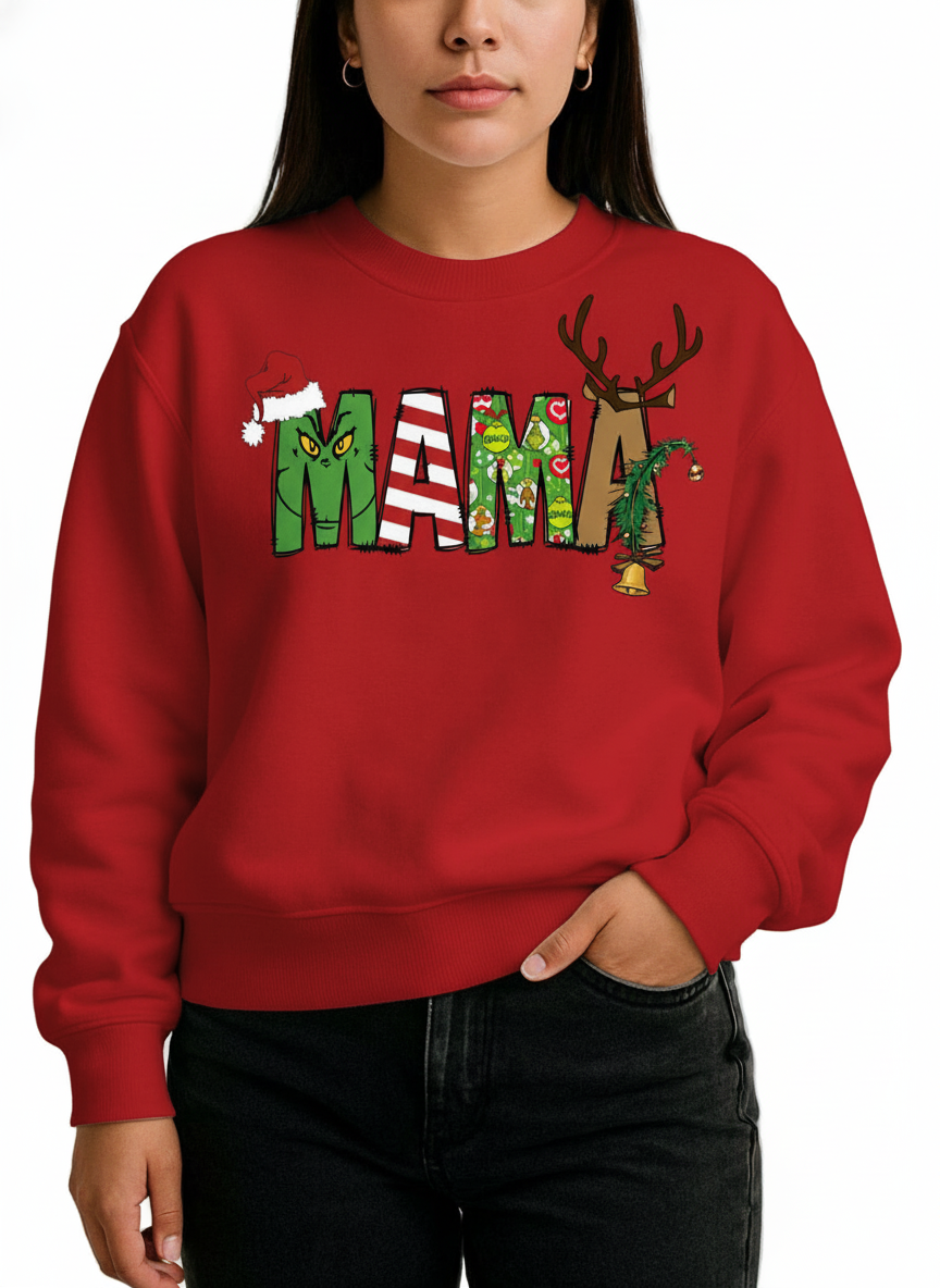 GRINCHY MAMA SWEATSHIRT