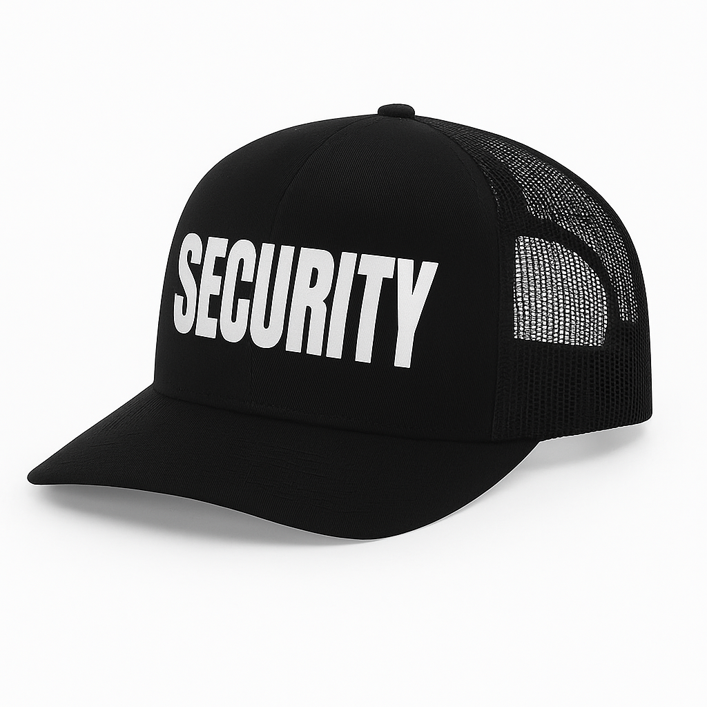 SECURITY TRUCKER HAT
