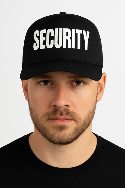 SECURITY TRUCKER HAT