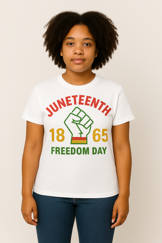 JUNETEENTH 1865 FREEDOM DAY TSHIRT
