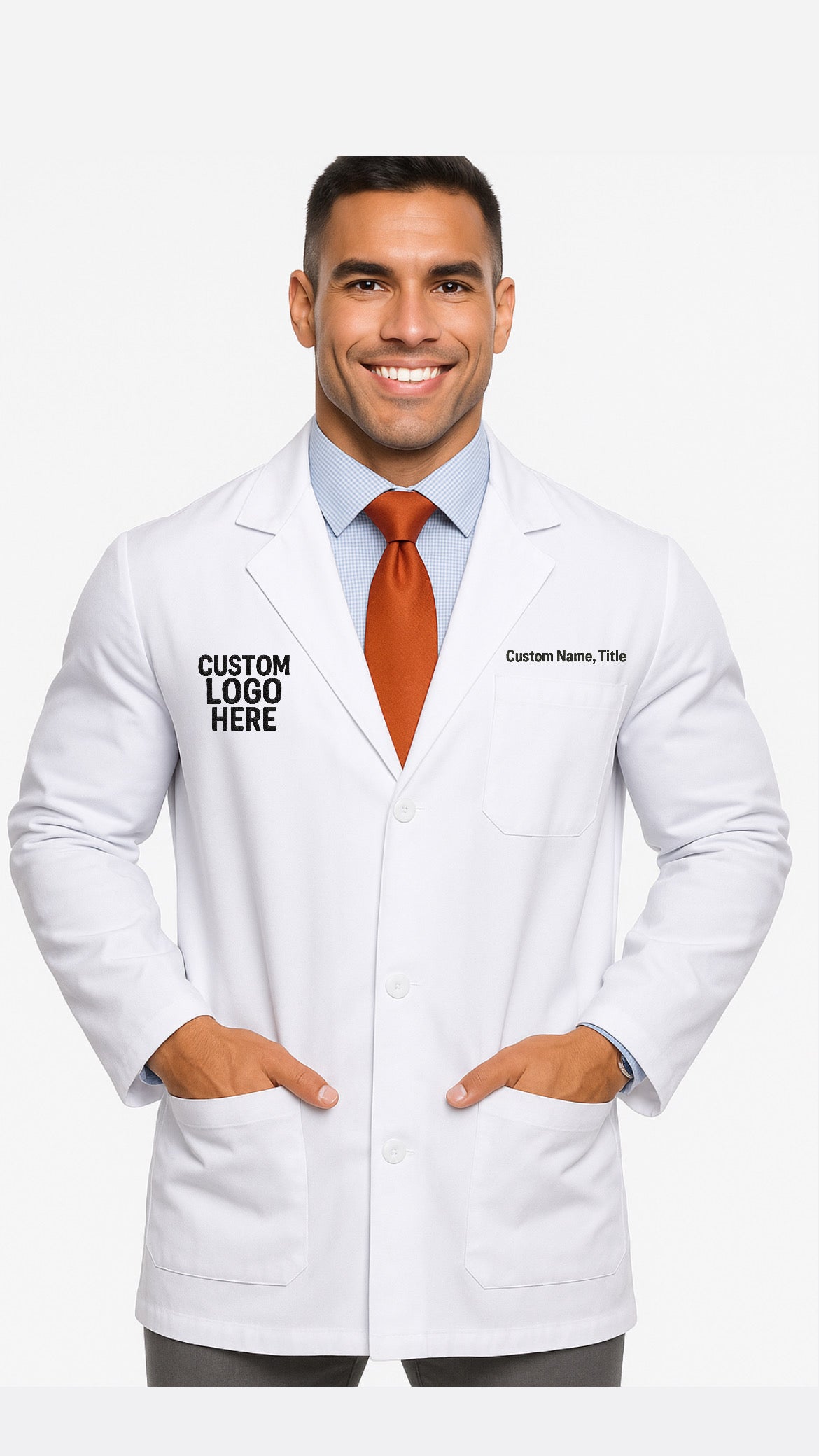 CUSTOM UNISEX LAB COAT