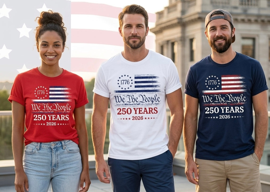 250 YEARS OF AMERICA TSHIRT